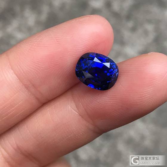 4.78克拉马达无烧皇家蓝蓝宝石_刻面宝石蓝宝石