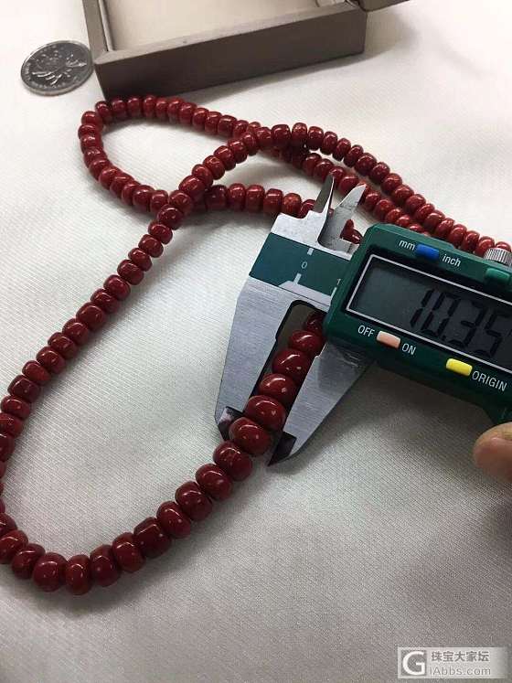 阿卡鼓珠项链_珠串珊瑚