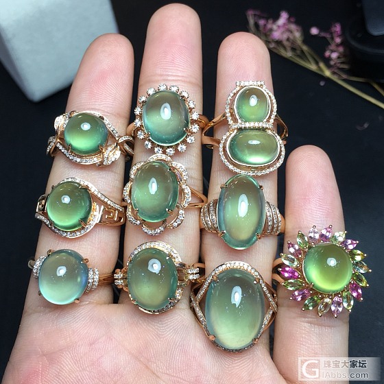 翡翠 珍珠 珊瑚 坦桑 蓝宝石 葡萄石 碧玺_首饰