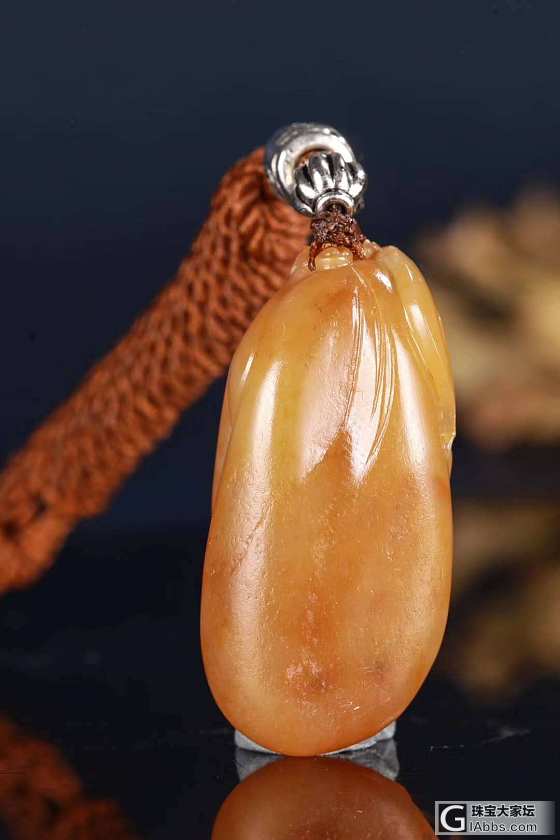 【爱玉玉铺】苏州名家作品 《一叶封侯》_和田玉挂件
