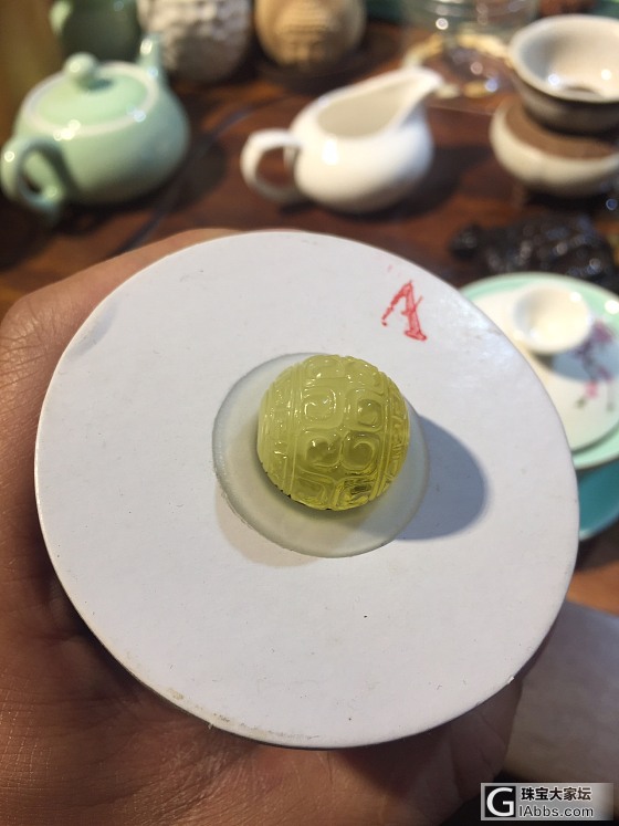 最近手工做的回纹珠，分享下过程图和心得_打磨琥珀蜜蜡