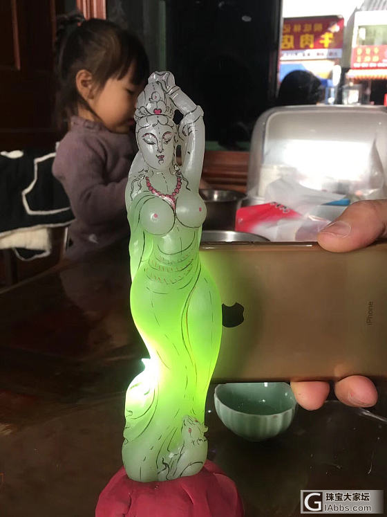 和田玉翠青绝代双骄还差细工_和田玉