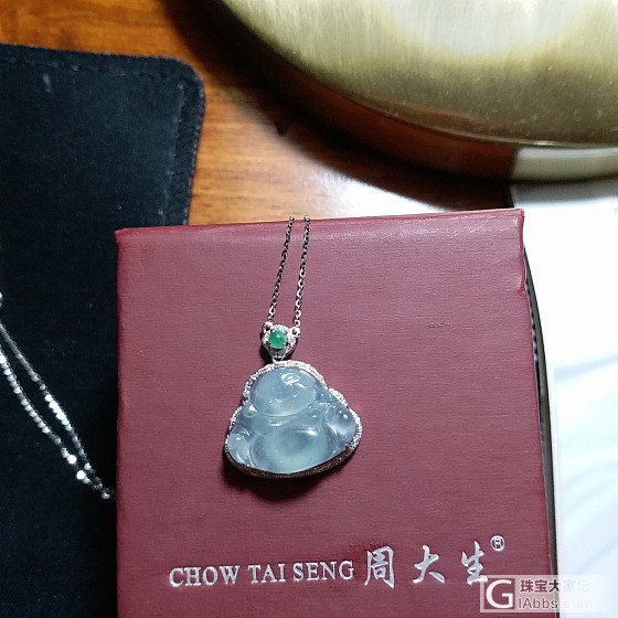 最近买的翠翠，指甲盖大小的佛公_吊坠翡翠