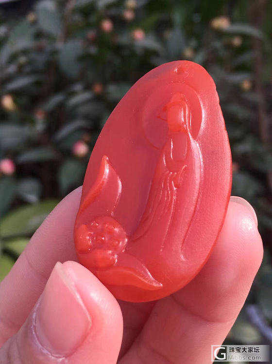 就这么一直红艳艳_挂件南红