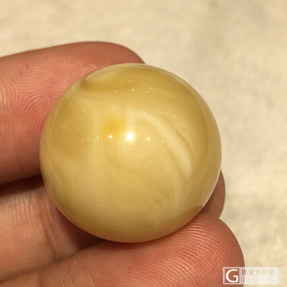 俄料白花妖孽珠子_配件琥珀蜜蜡