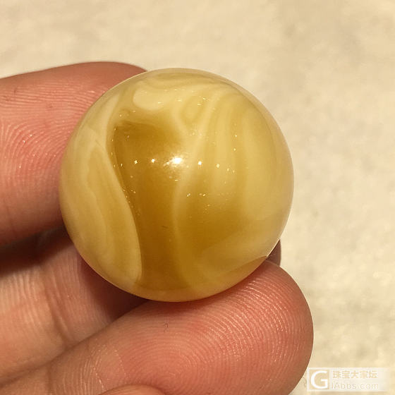 俄料白花妖孽珠子_配件琥珀蜜蜡
