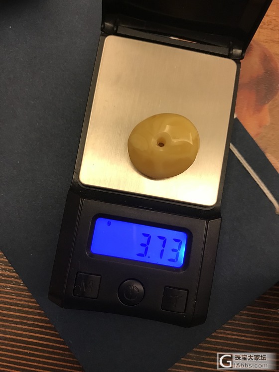 蜜蜡扣子，奶糖，小年份氧化的美呆啦_琥珀蜜蜡