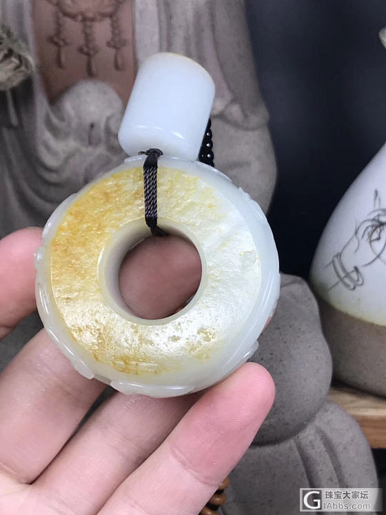 籽料手把件_把玩件和田玉