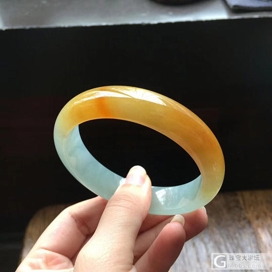 一幅山水画_手镯翡翠