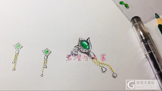 原创作品，珠宝定制_设计