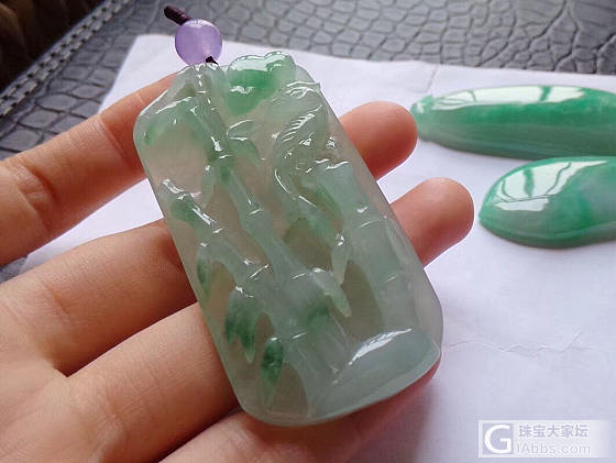 翡翠a货_挂件翡翠