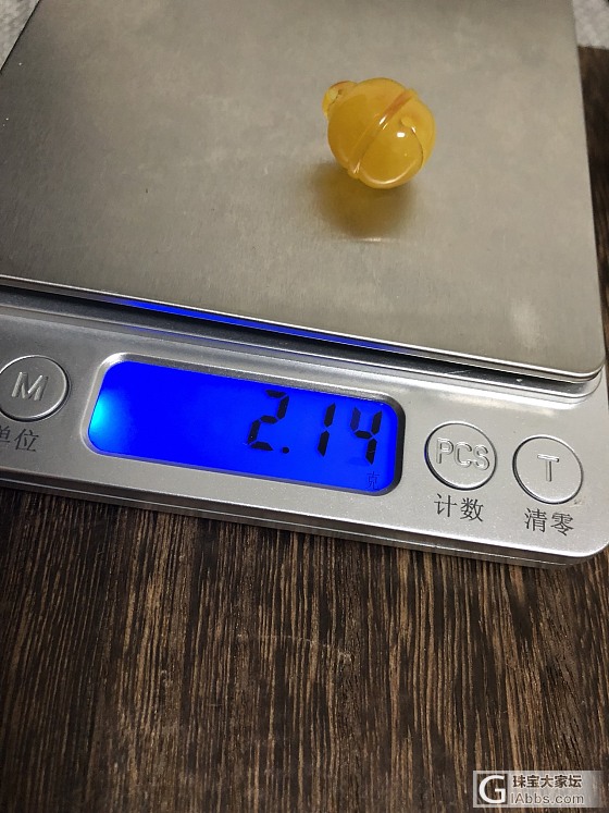 两个巨可爱的蜜蜡鸡油黄铃铛，合眼缘就收走吧！_挂件琥珀蜜蜡