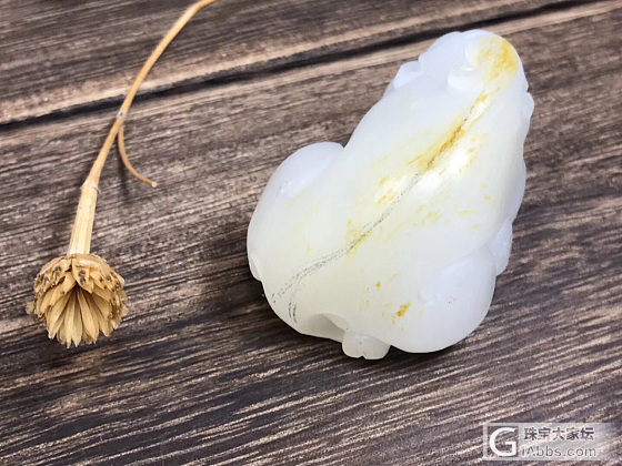 貔貅手把件_把玩件和田玉