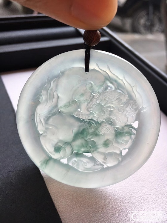 翡翠雕件霸气招财貔貅﹌霸王貔貅  八方来财_翡翠