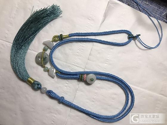 出几条闲置自编的手工挂绳_编绳翡翠