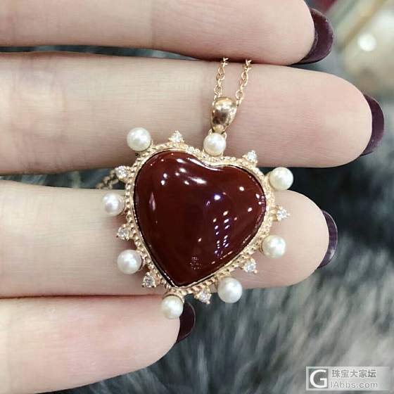 阿卡珊瑚牛血吊坠_吊坠珊瑚
