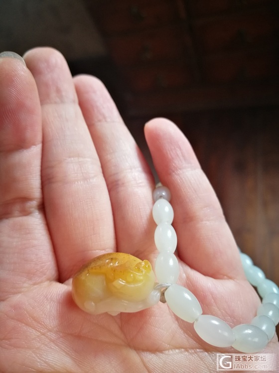 秀一下最近收的小物，以及我的宝箱😂_首饰盒和田玉
