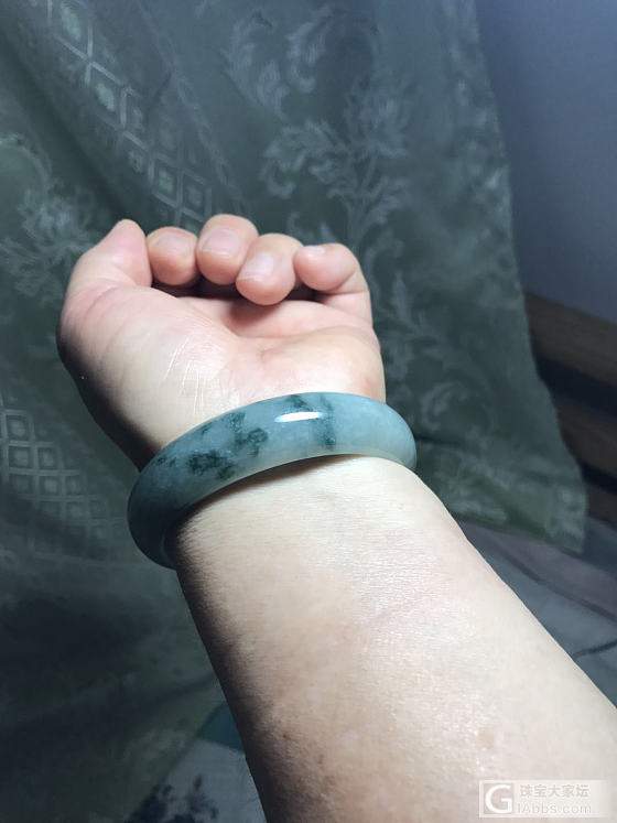 晒晒镯几_手镯翡翠