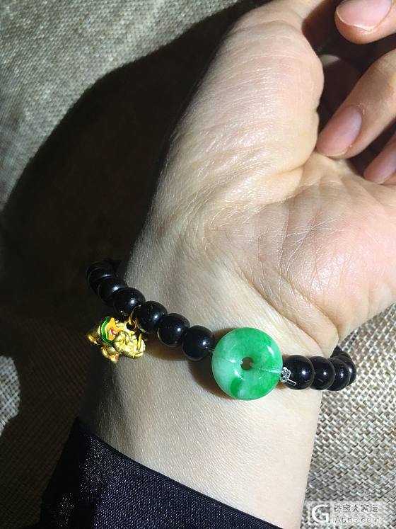 diy手串一串 金玉满堂 平安吉象_手饰