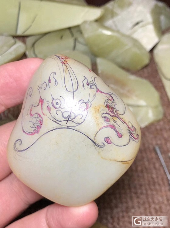 手把件设计_把玩件和田玉