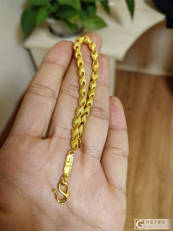 卖点金子换钱。李师傅抽拉，泥鳅背对戒，大福贝壳手链_金