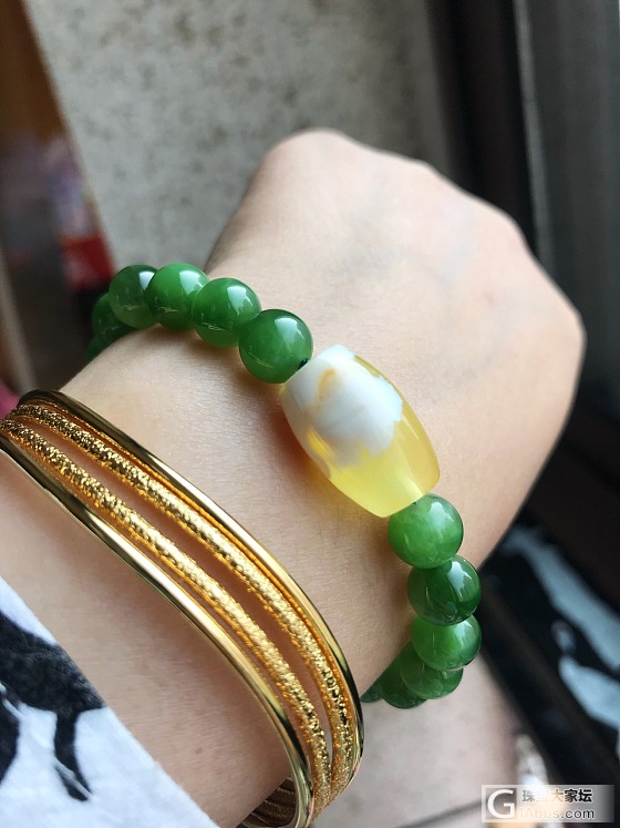 保山南红5+四圈手串 碧玉猫眼8+单圈手串_珠串碧玉南红
