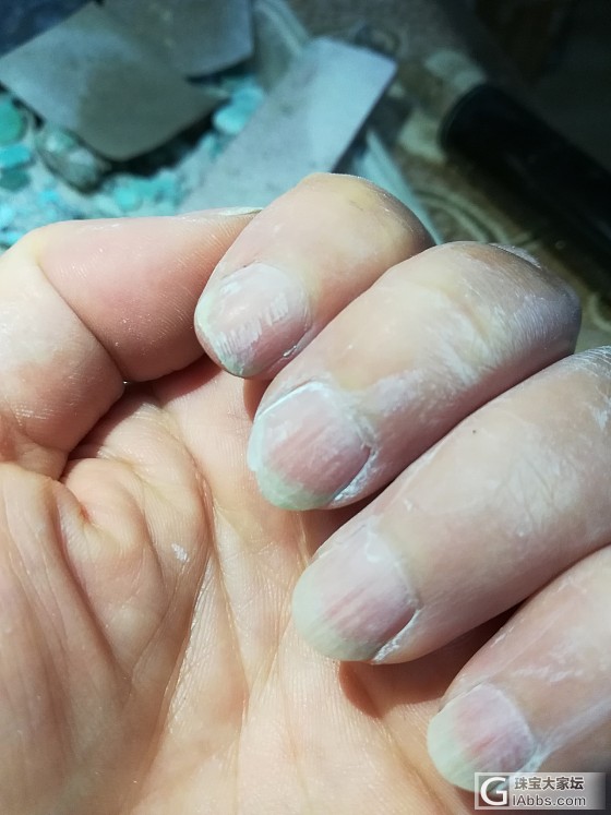 玉化高瓷蓝松石小耳钉_耳钉松石