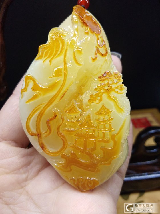 女娲补天，绘图好了_雕刻蜜蜡