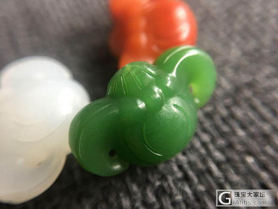 【喆熙美玉】三色超细福至心灵_挂件和田玉