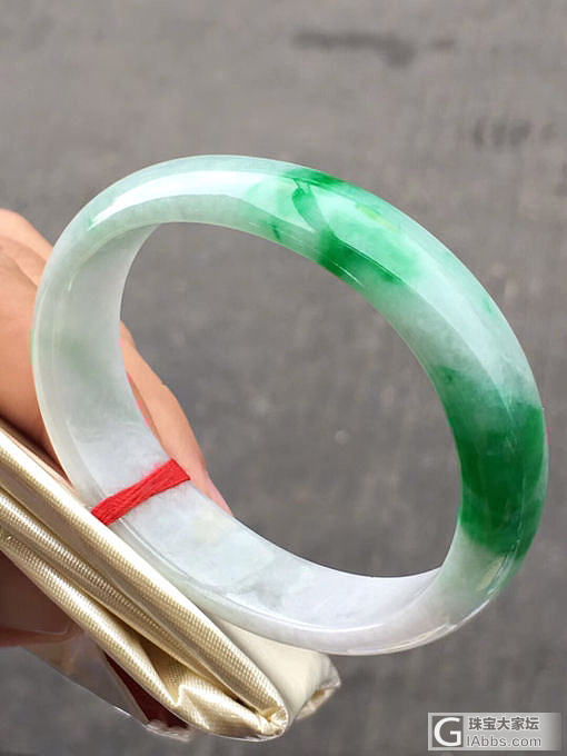 带色贵妃53.3-14.4-5.8，棉纹不影响，两万内_手镯翡翠