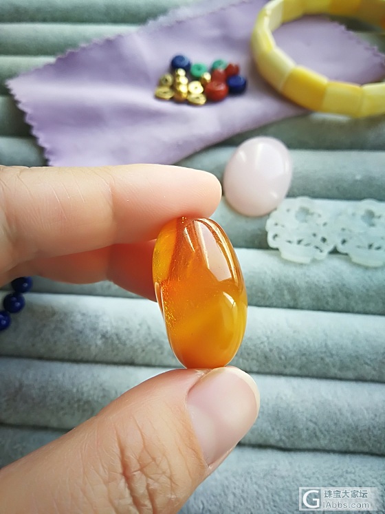 可以说是非常缺米_蛋面珠串琥珀蜜蜡青金石