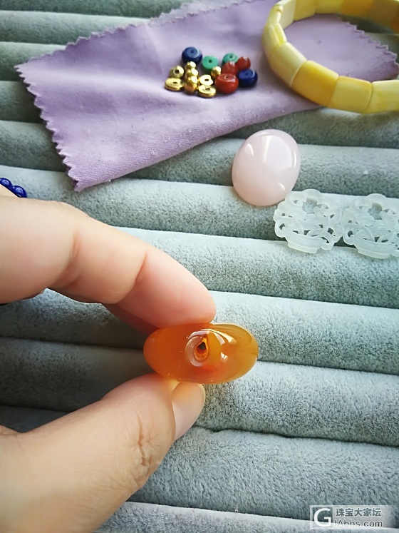 可以说是非常缺米_蛋面珠串琥珀蜜蜡青金石