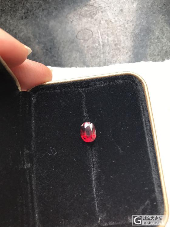 懂的请帮忙看看这颗红宝石咋样？本人刚入门。谢谢🙏_刻面宝石红宝石