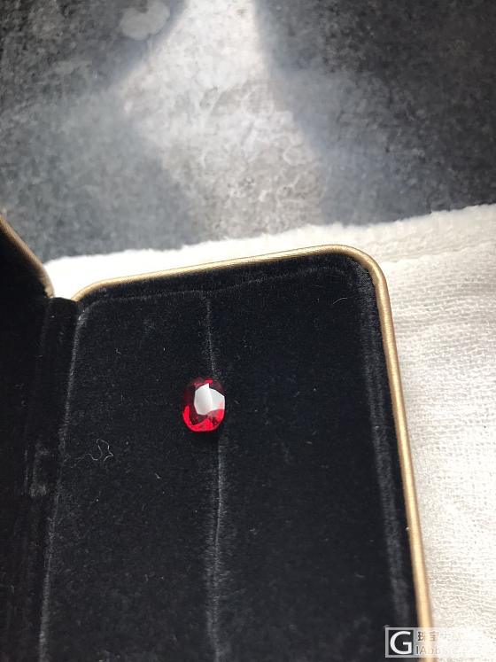 懂的请帮忙看看这颗红宝石咋样？本人刚入门。谢谢🙏_刻面宝石红宝石