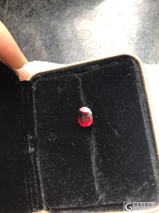 懂的请帮忙看看这颗红宝石咋样？本人刚入门。谢谢🙏_刻面宝石红宝石