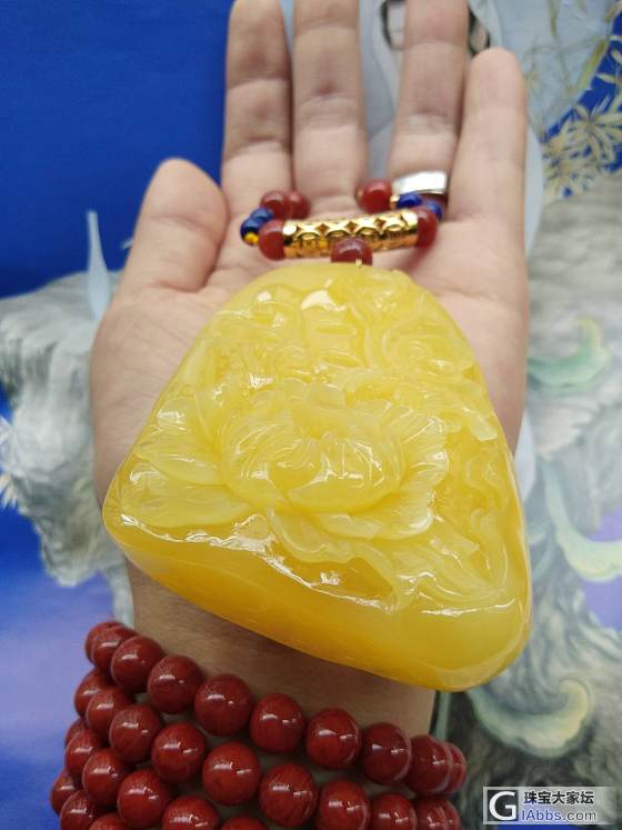 美物养心！_挂件蜜蜡