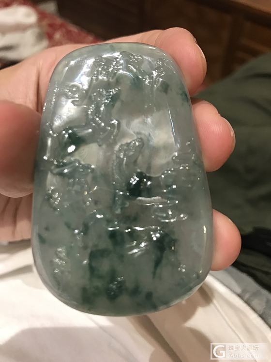 收的揭阳大师马牌， 希望别收贵_牌子翡翠