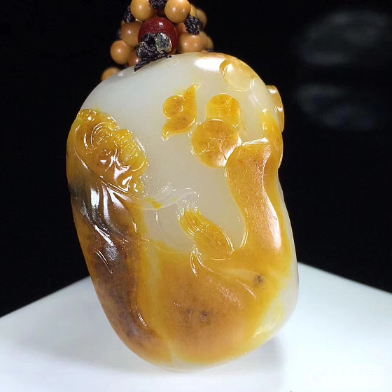 和田玉精品！值得收藏_挂件和田玉