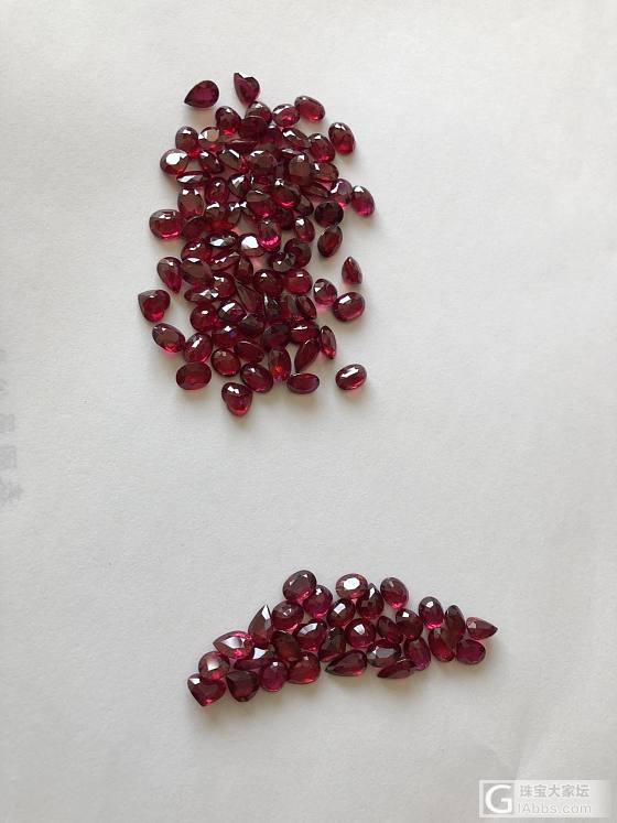 一手红宝石，1克拉以上玻璃体，全部GRS，100多粒。_名贵宝石