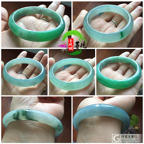 【4.8】天然老坑翡翠A货圆镯 水头非常好 很耐看的美镯 细腻冰润_手镯翡翠