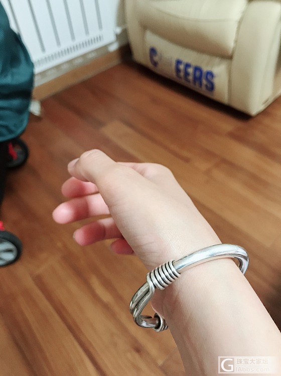 出银镯_手镯银
