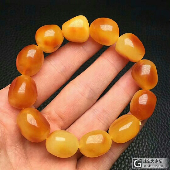 琥珀密蜡_珠串琥珀蜜蜡