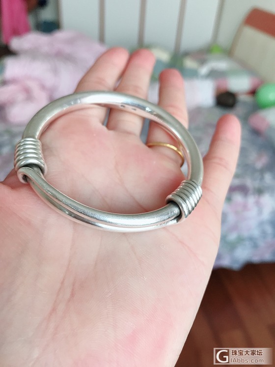 出银镯_手镯银