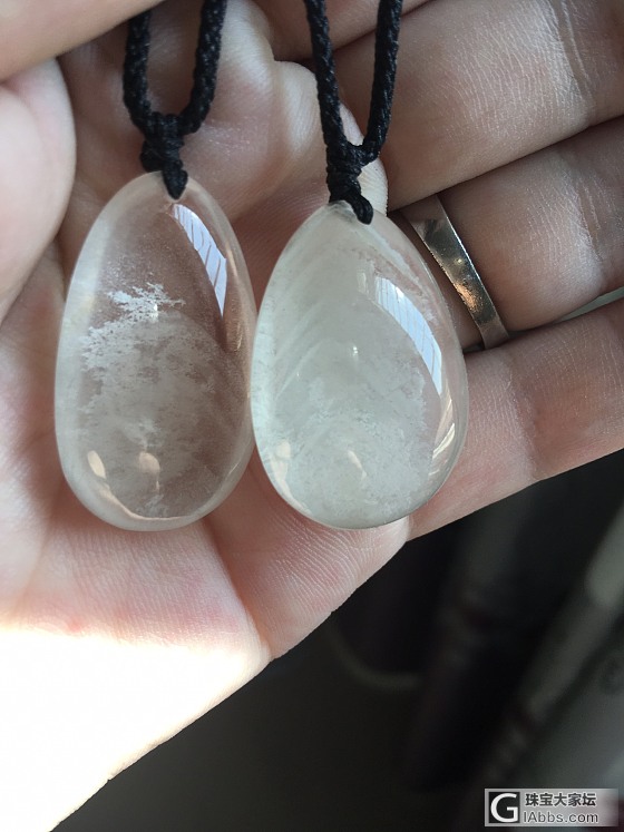 出一些幽灵兔毛等水晶吊坠_挂件兔毛晶