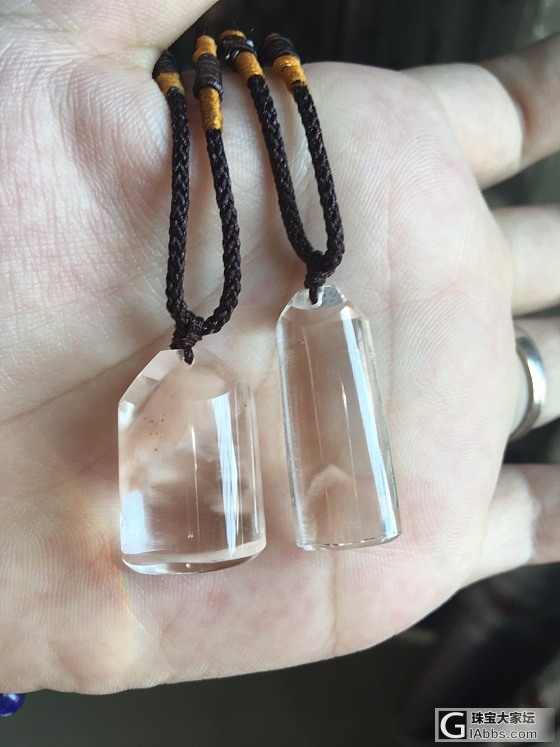 出一些幽灵兔毛等水晶吊坠_挂件兔毛晶