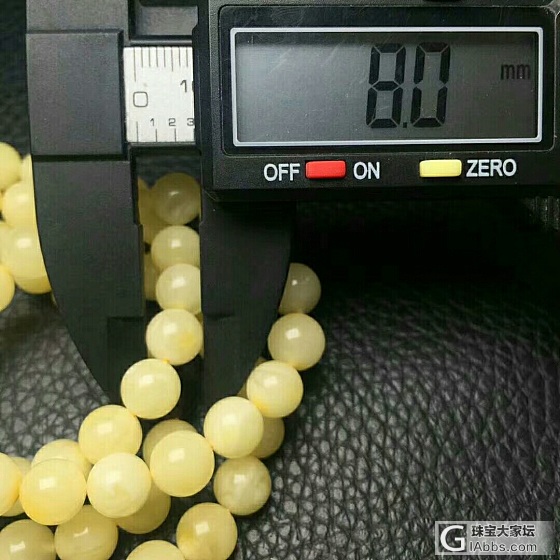 琥珀密蜡_珠串蜜蜡