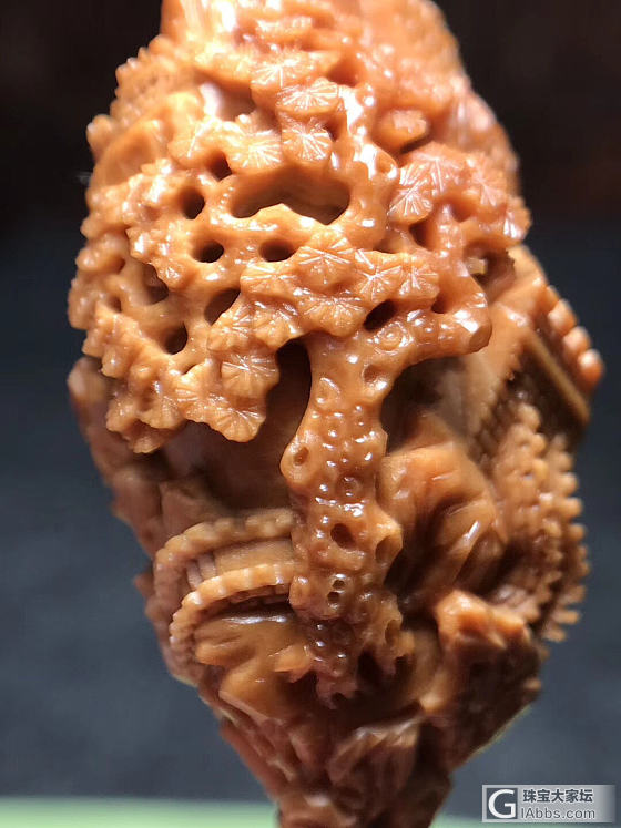 精品单籽 欣赏_雕刻橄榄核