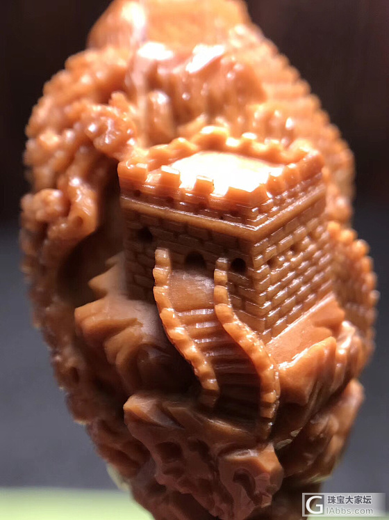 精品单籽 欣赏_雕刻橄榄核