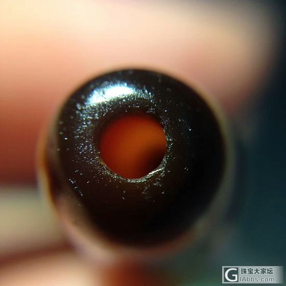 藏传高油宝瓶朱砂天珠，12/48.5mm，聚财纳福，事业兴旺，福寿双全；_天珠