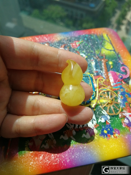拔草老铺，新欢小葫芦_挂件蜜蜡金